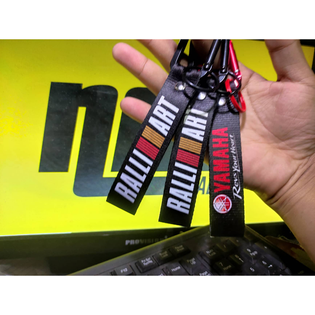 TRD TOYOTA Keylace KeyChain Key Holder Accessories for Motorcycle With ...