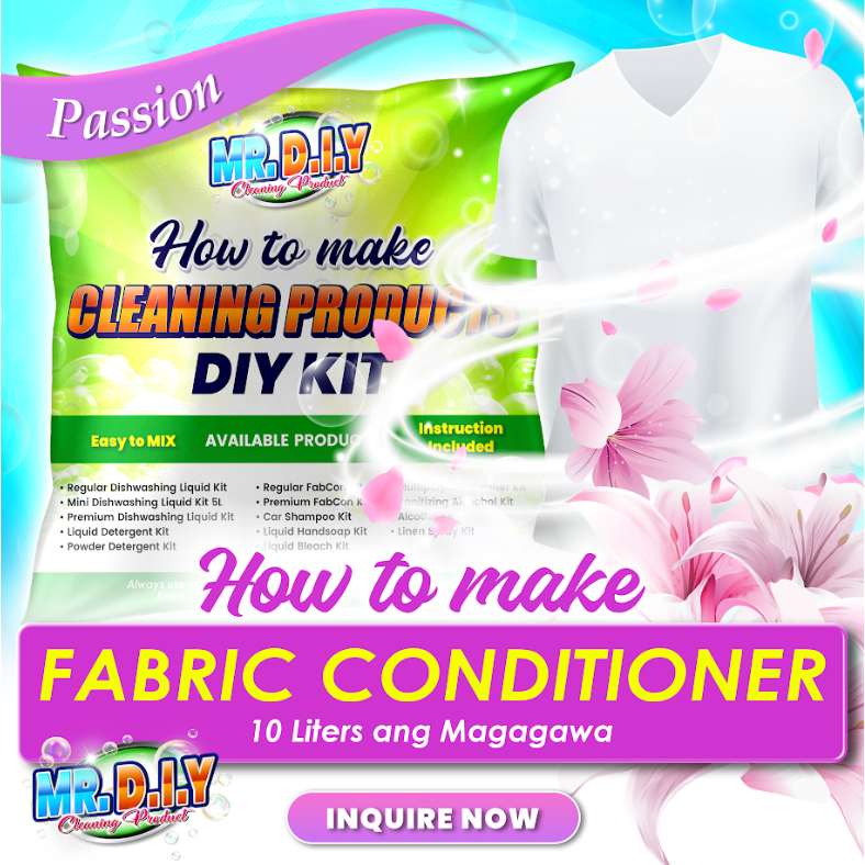 Fabcon Diy Kit Fabric Conditioner 10 Liters-Mr Diy | Shopee Philippines