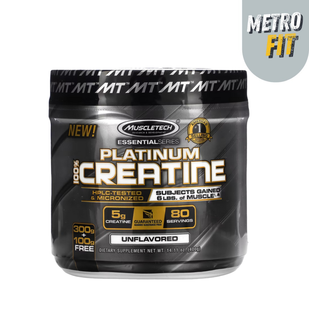 Metro Fit | MuscleTech, Essential Series, Platinum 100% Creatine ...