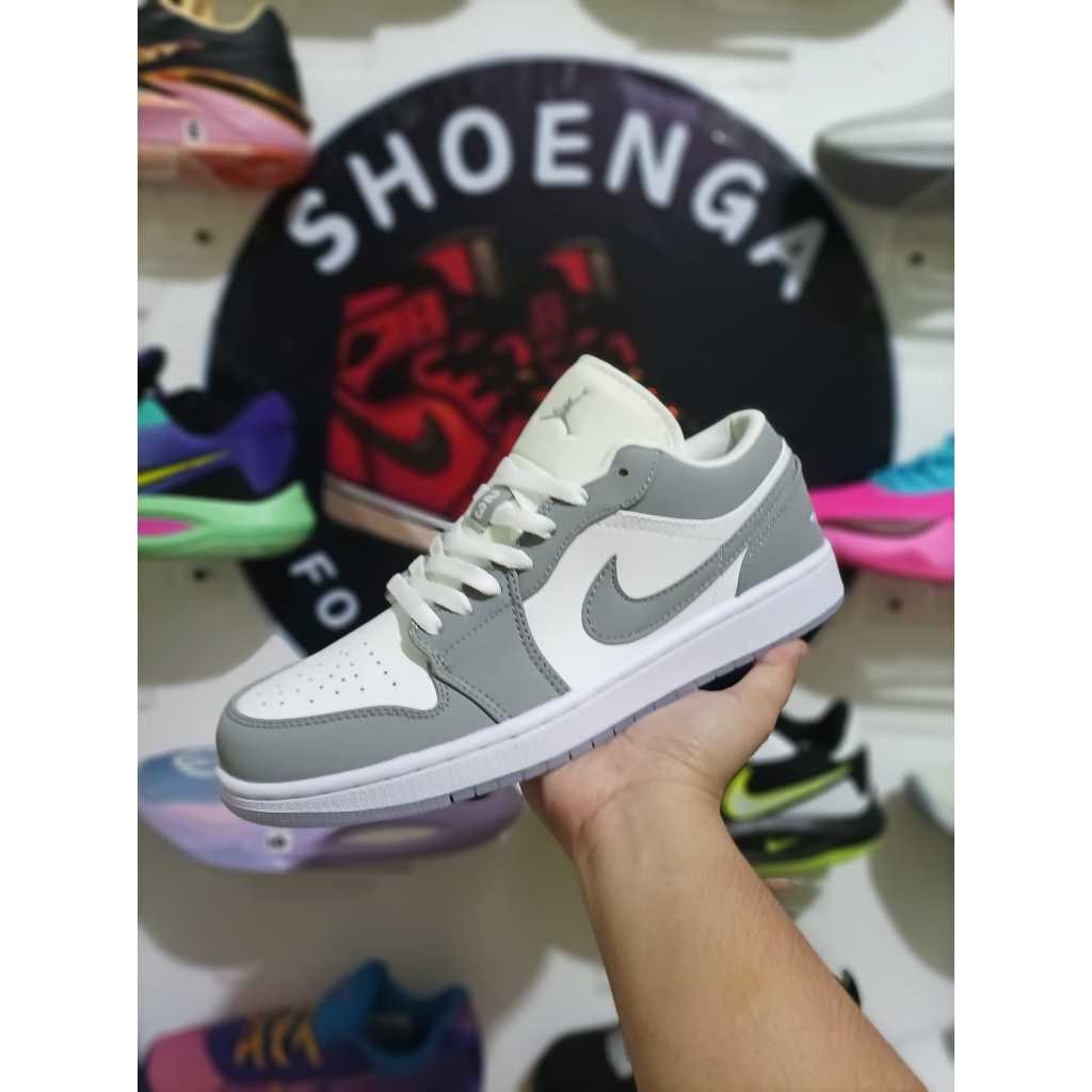 Casual Shoes J1 Low Wolf Grey | Shopee Philippines