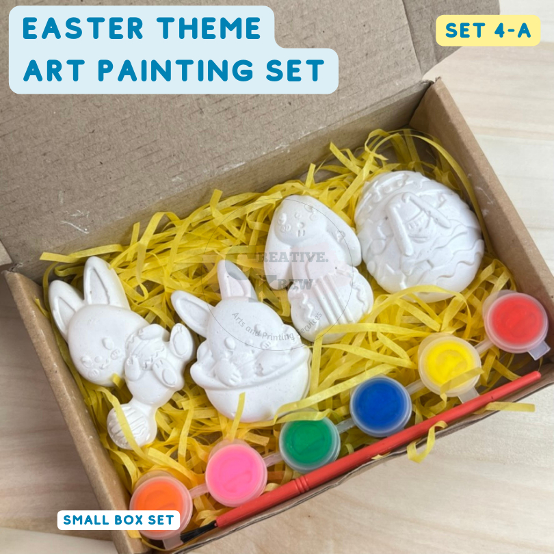 EASTER SET 4A / BUNNY /EGG PLASTER PAINTING SET/PARTY GIVEAWAYS/ GIFTS ...