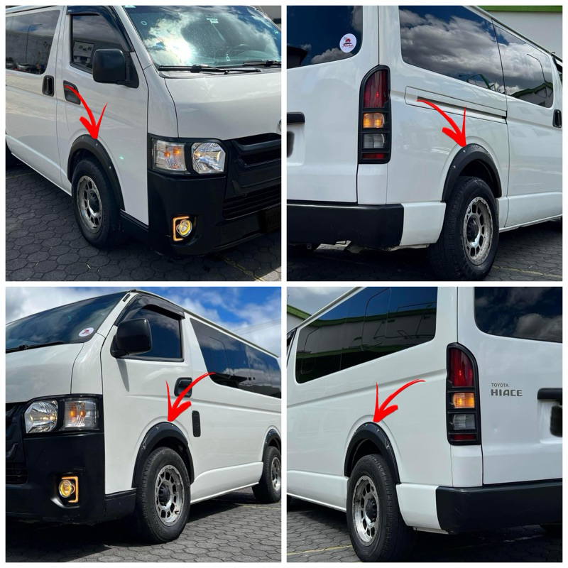 Toyota Hiace Commuter GL Grandia Decontent 2005 2024 Bushwacker