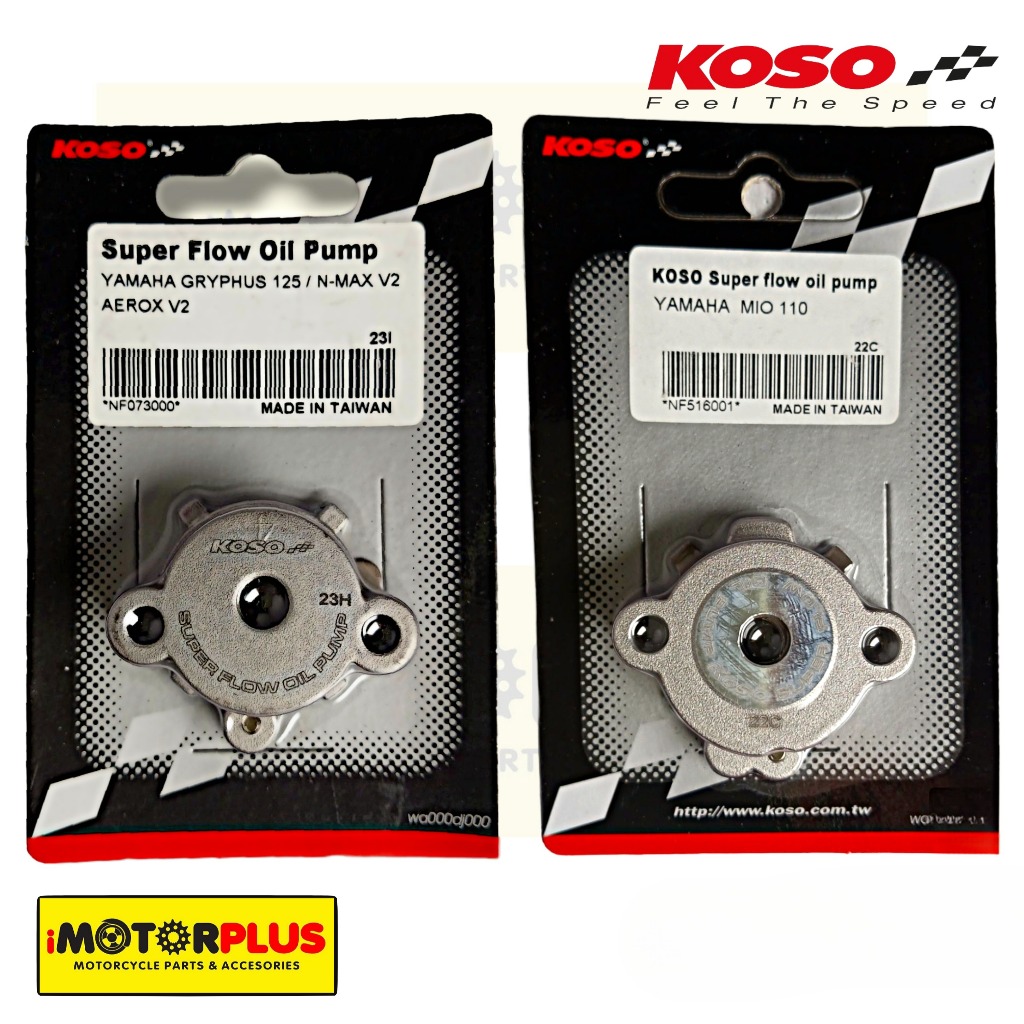 KOSO OIL PUMP for NMAX V2/AEROX V2/MIO SPORTY/FINO/SOUL CARB