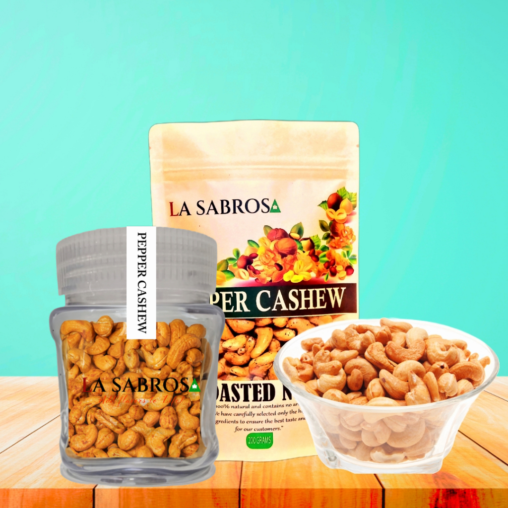 La Sabrosa'spremium Whole Roasted Pepper Cashew/Kasoy Nuts -no oil nuts ...