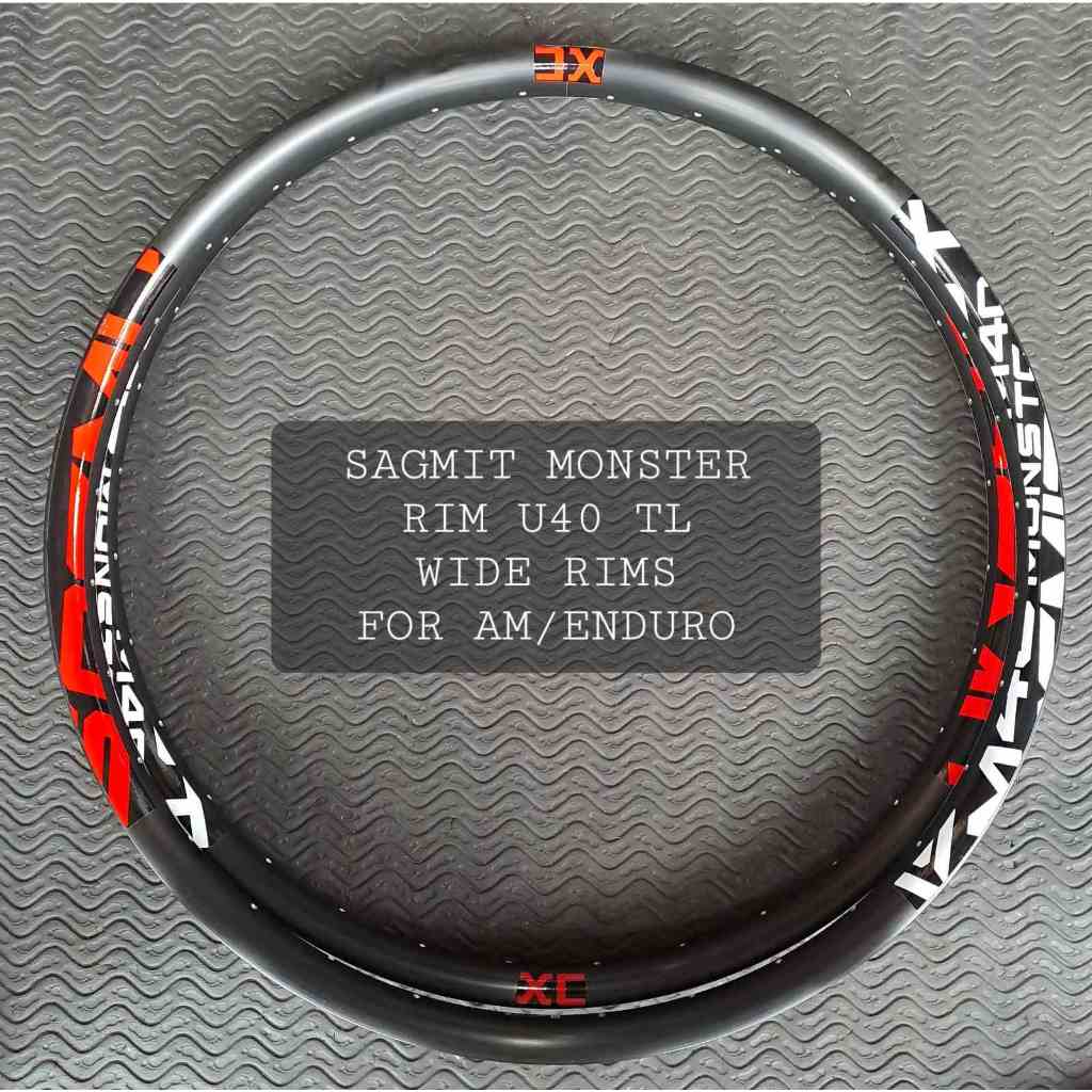 SAGMIT MONSTER U40TL RIMS (AM/ENDURO) | Shopee Philippines