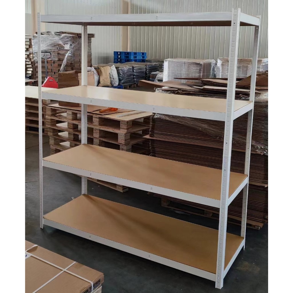 GALBA MEGA-Size Boltless Steel Storage Rack Adjustable MDF Shelving ...