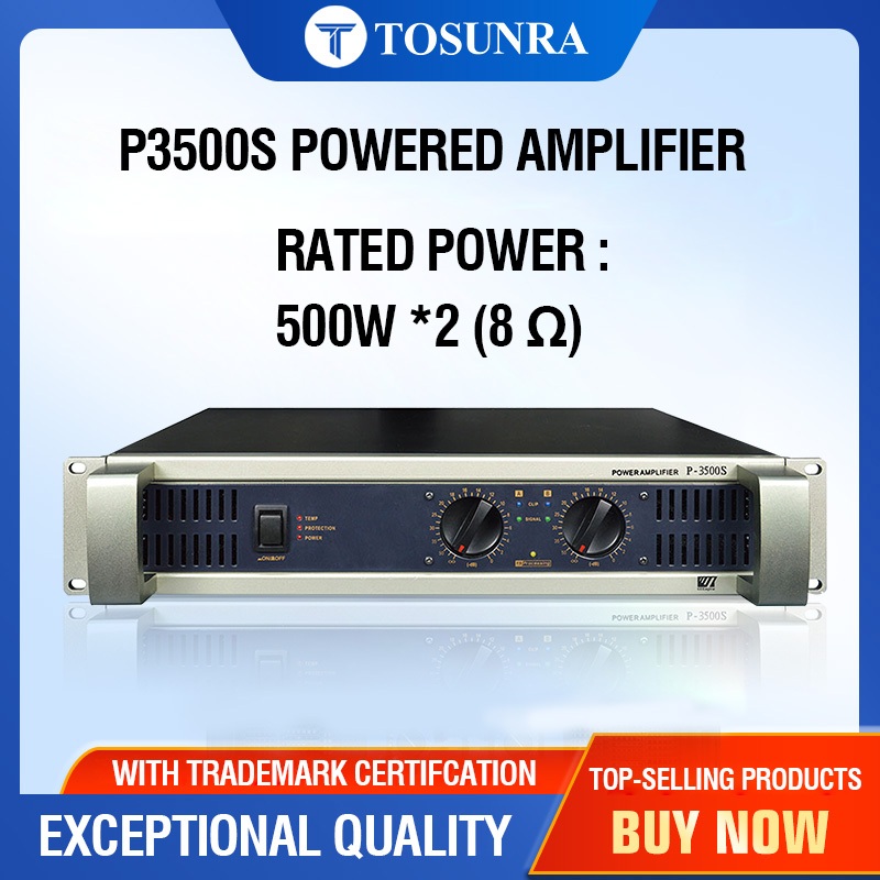TOSUNRA P9500S POWER AMPLIFIER PROFRESSIONAL AMPLIFIER 1100 W*2