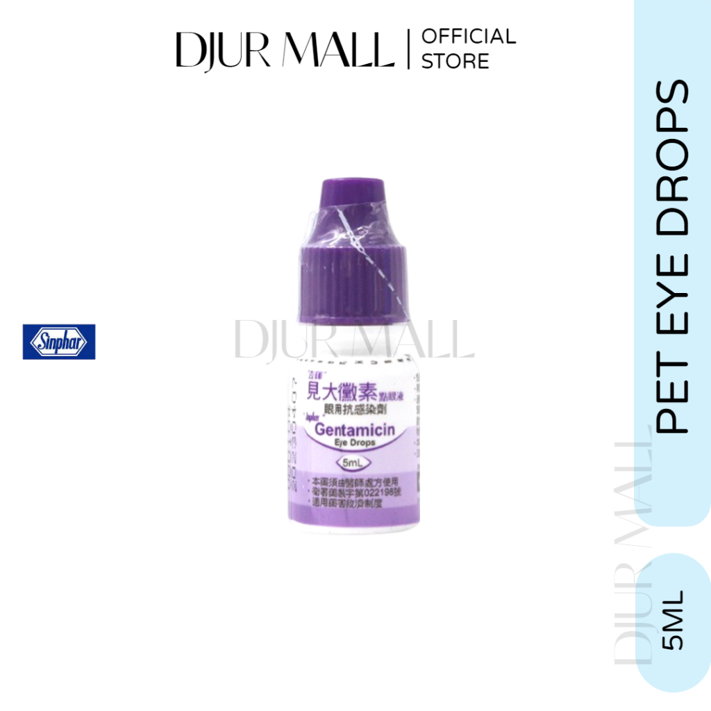 SINPHAR Gentamicin Eye Drops for Pets 5ml Vitamin B6 Eye Drops Shopee