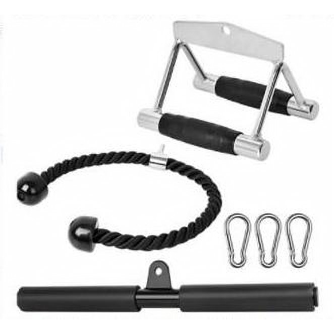 Assorted Triceps Attachment Handle Bars Machines Arms Strength Tricep 