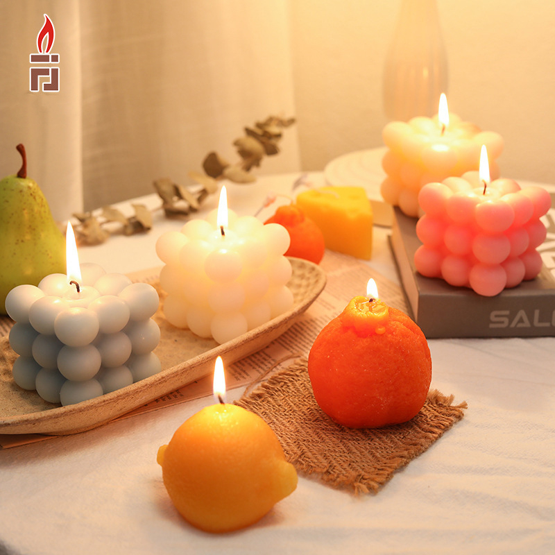 Candle Gift Set With Soy Wax Aromatherapy Fruit Christmas Candle ...