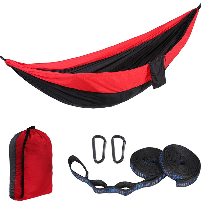 Portable Hammock Outdoor Hammock Sports Travel Camping Hiking Hammock Duyan Double Foldable Hammock Shopee Philippines