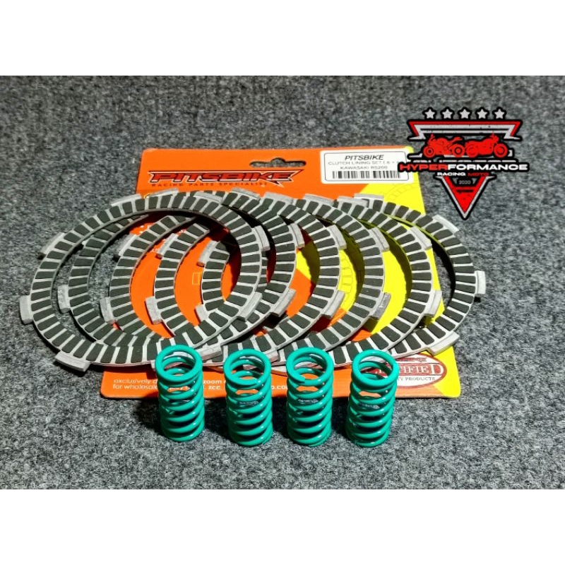 KAWASAKI RS200 RACING CLUTCH SPRING AND LINING SET | Rs200 Kawasaki ...
