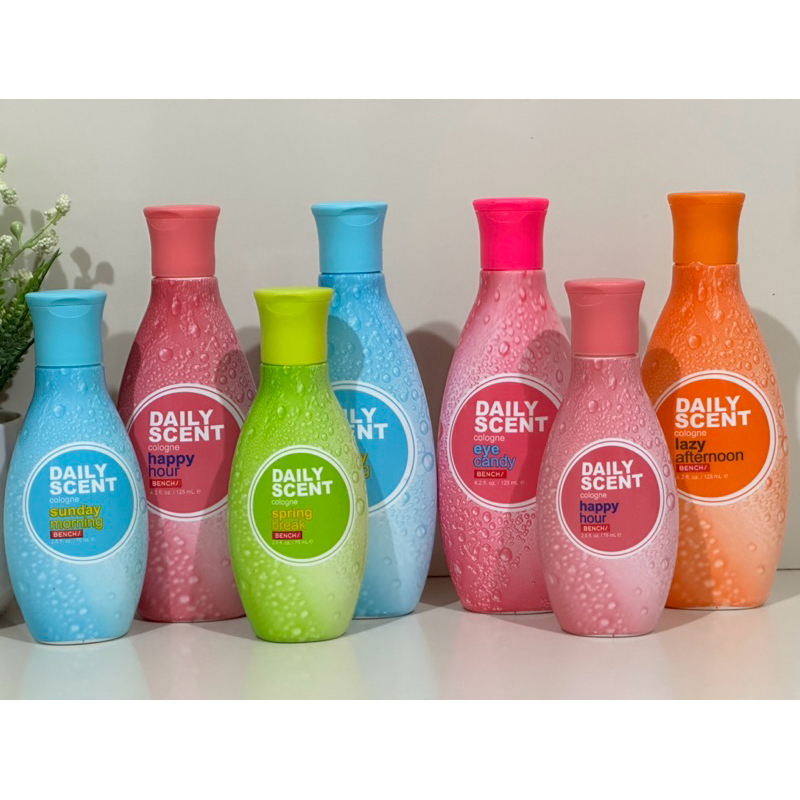 BENCH DAILY SCENT COLOGNES 125ML / 75ML Shopee Philippines