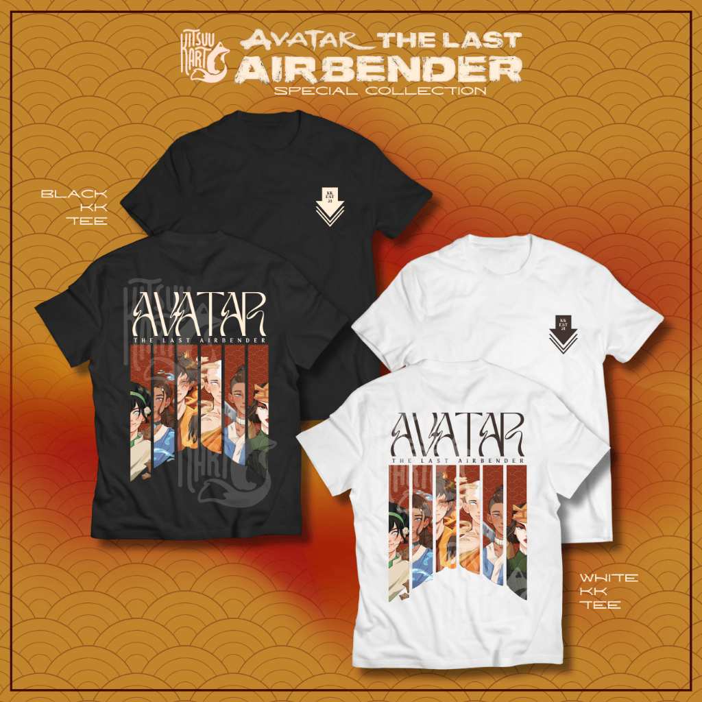 Avatar Last Airbender Collection Keychain Stickers Shirt | Kitsuukart ...