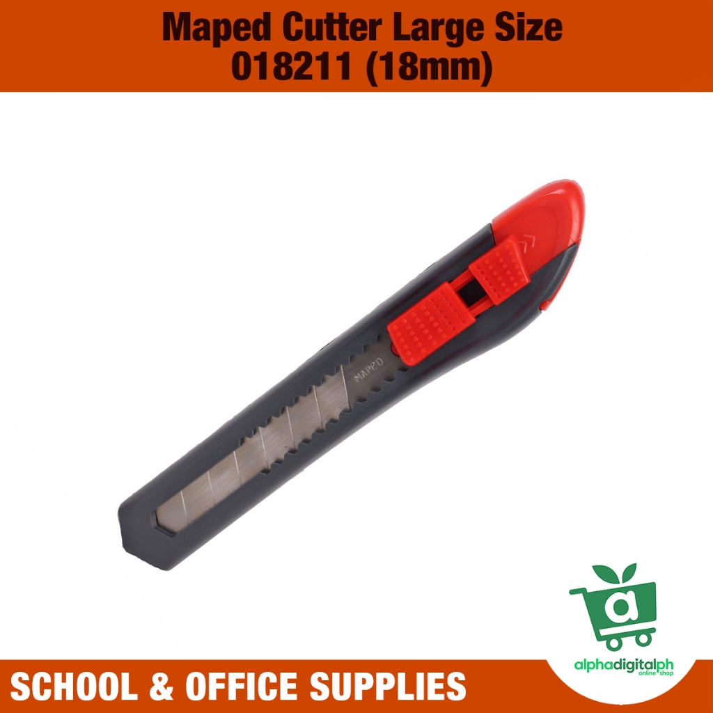 Maped Start Cutter Large Size 018211 (18mm) | Shopee Philippines