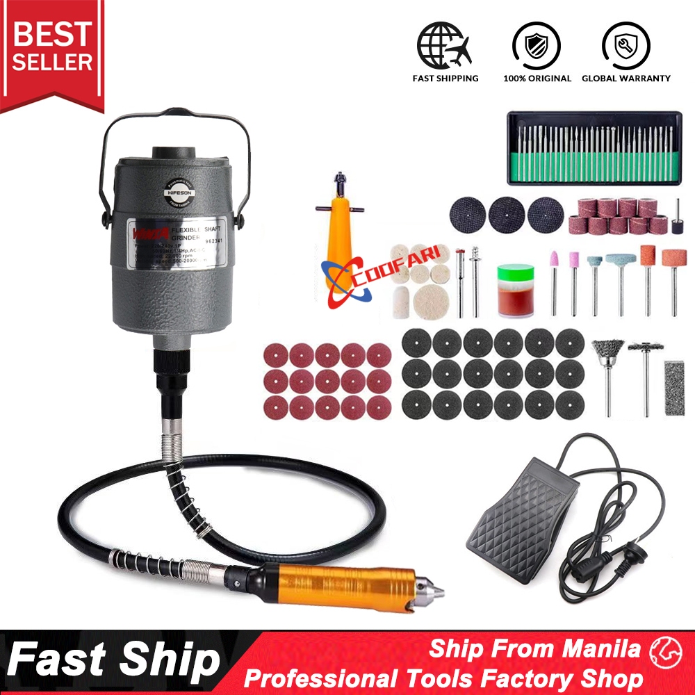 VEVOR S-R Hanging Flexshaft Mill 230W 4mm Engraving Flex Shaft - View #4