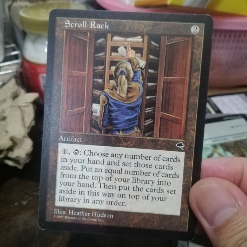 1 light play Scroll Rack Tempest MTG card magic the gathering | Shopee ...