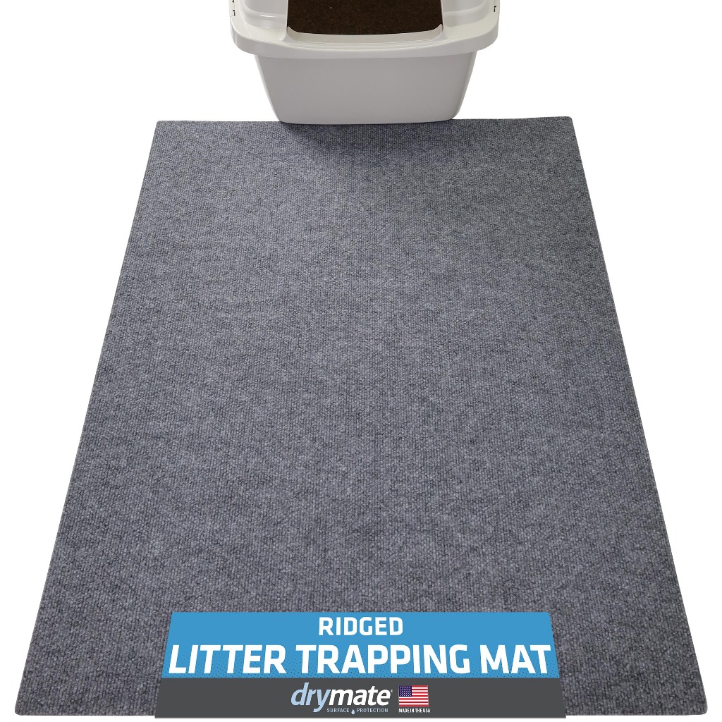 Drymate Original Cat Litter Mat Contains Mess from Box for Cleaner