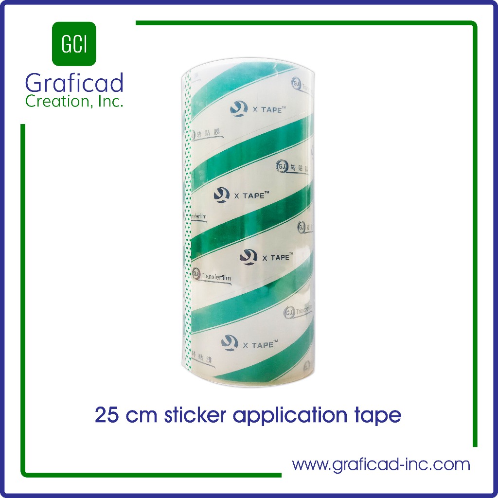 25 cm (10) Sticker Application Transfer Tape Lifter | Shopee Philippines