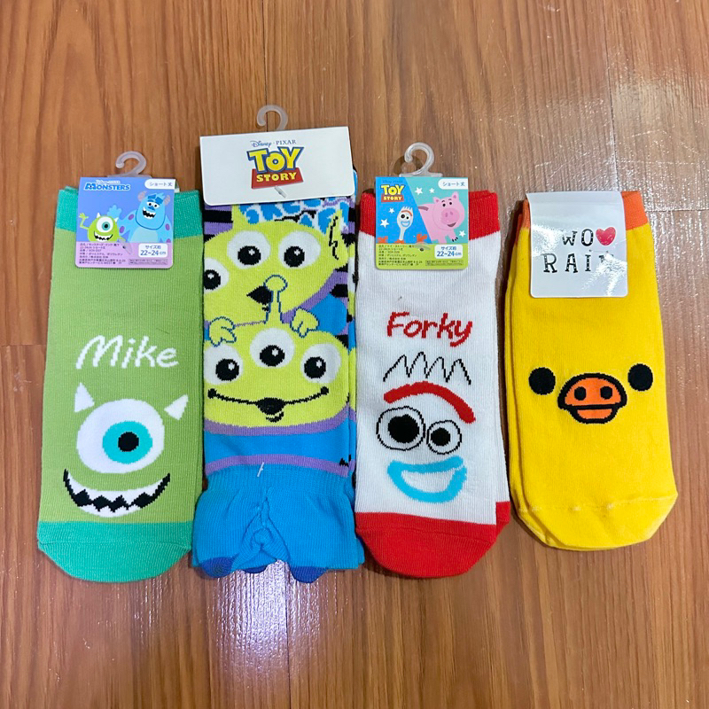 [New] Disney Toy Story Alien Forky Foot Socks from Japan | Shopee ...