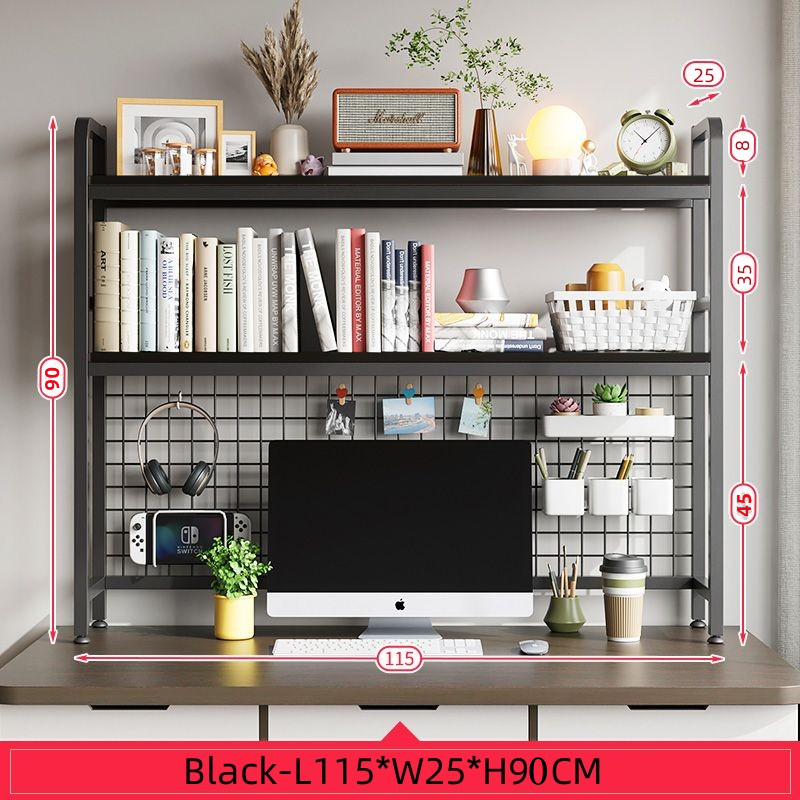 Spot/Book Rack Organizer Desk Organizer Rack Computer Desk 2 Layer ...