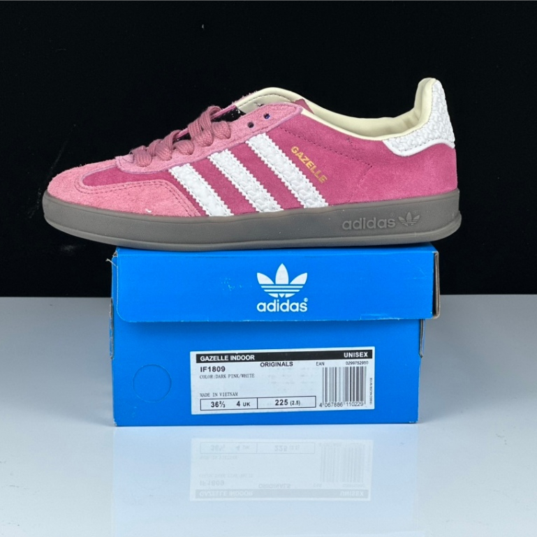 Adidas gazelle raspberry deals