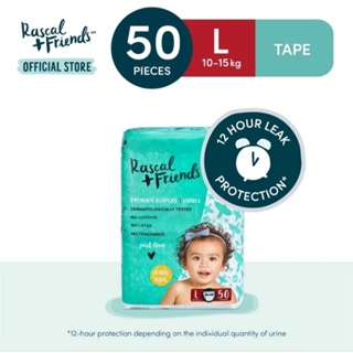 Rascal and Friends Premium Nappies Unisex 10-15kg Toddler 36pk