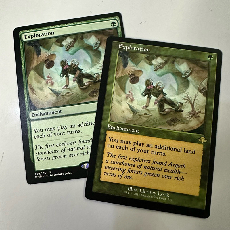 EXPLORATION ENCHANTMENT DMR DOMINARIA REMASTERED GREEN MTG MAGIC THE GATHERING Shopee