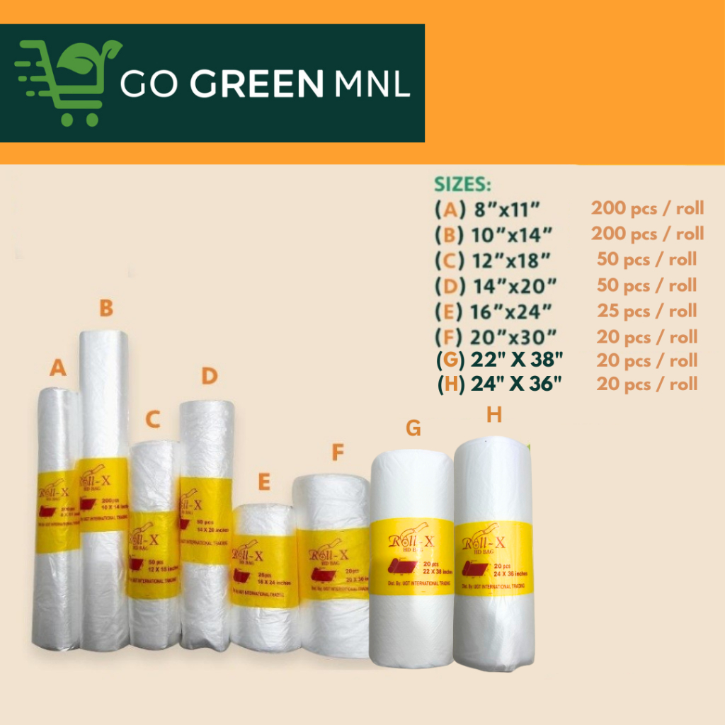 AllPurpose / MultiPurpose Packing HD Roll Plastic Bag ROLLS