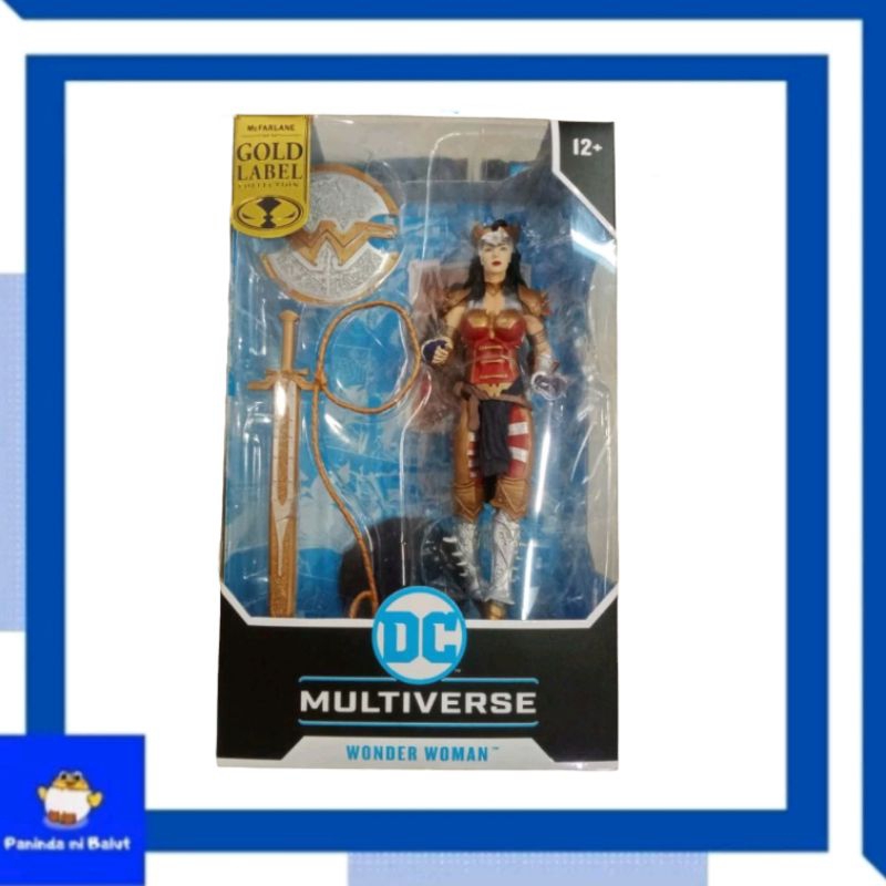 McFarlane DC Multiverse Designed By Todd Wonder Woman GOLD LABEL Figure ...
