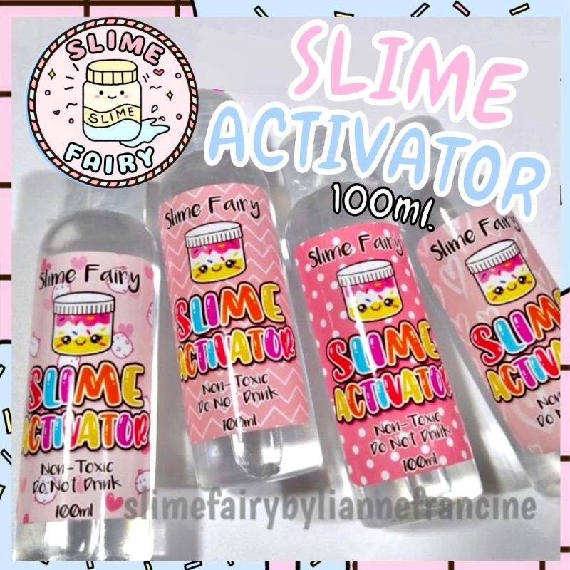 100ML SLIME ACTIVATOR (Borax) SLIME FAIRY | Shopee Philippines