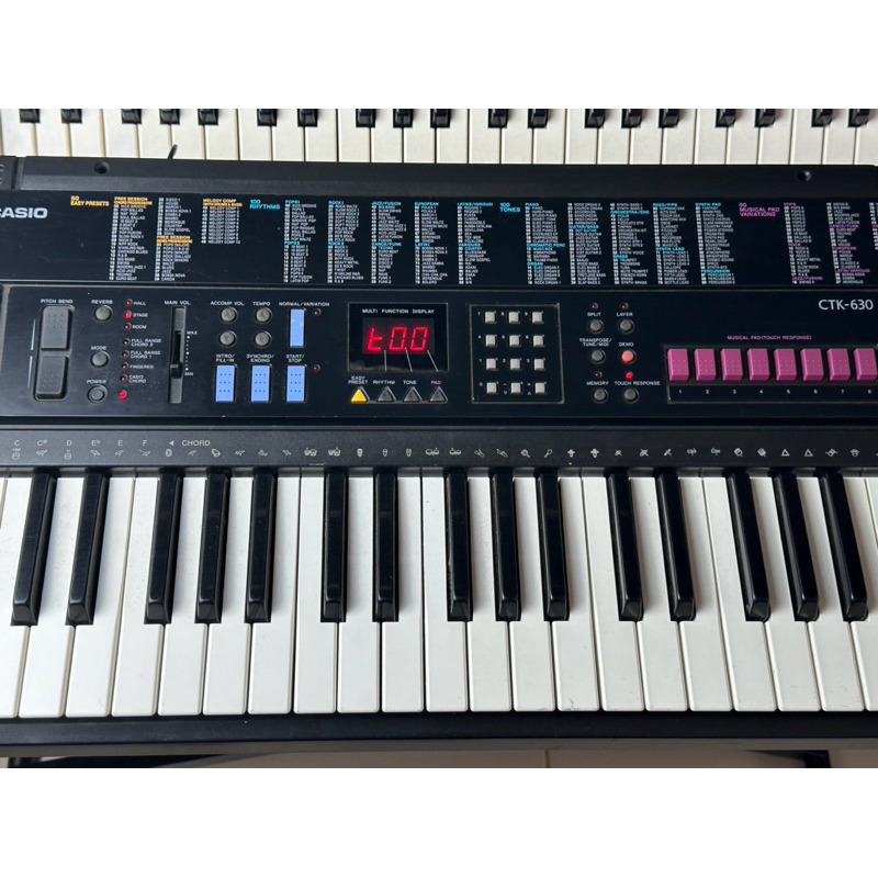 Casio ctk 630 sales