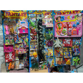 600 BUNOT Palabunutan Random toys 12pcs small toys w/Paperdoll and 2 ...