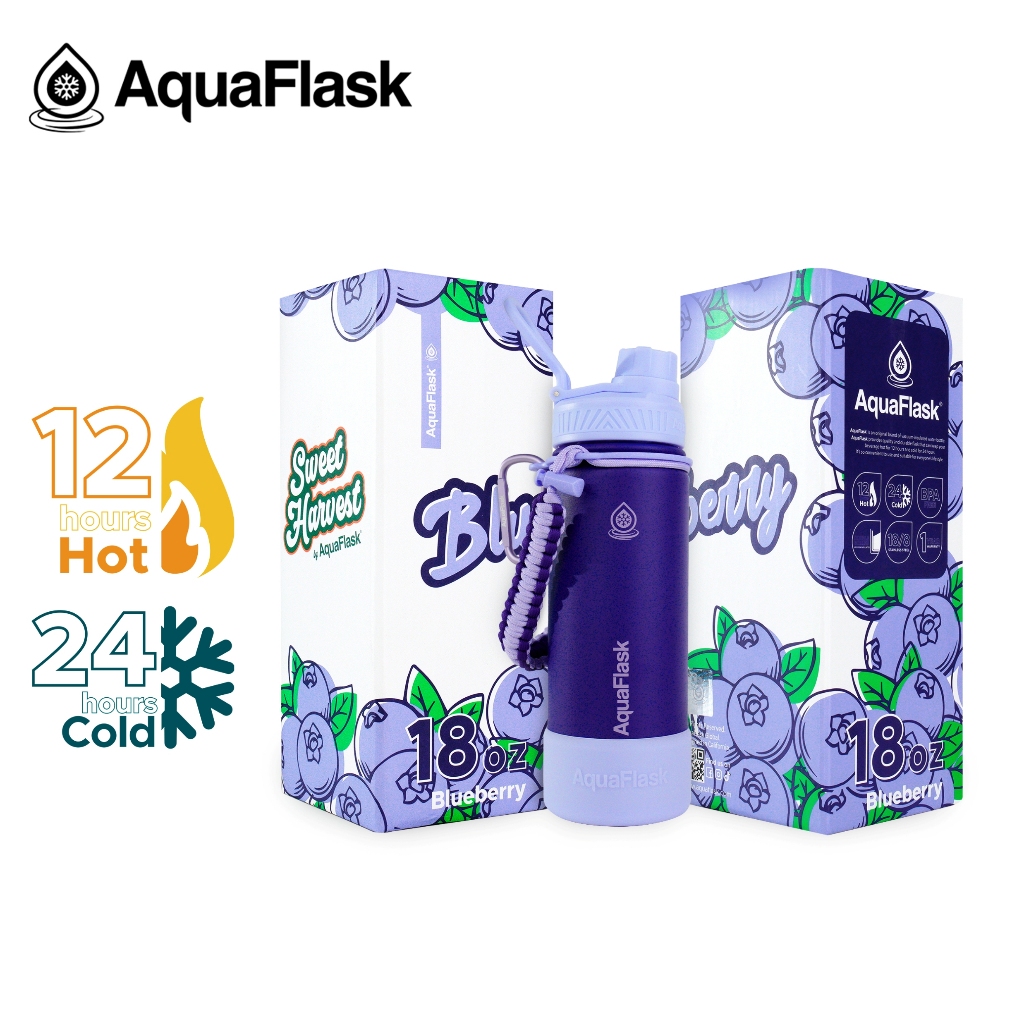 Aquaflask Sweet Harvest (18/22/32/40oz) Limited Edition with Silicone ...