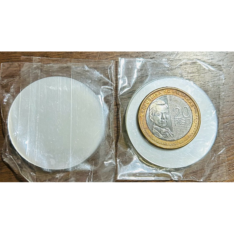(100PCS) Clear Mylar Film for Button Pins Glossy | Shopee Philippines
