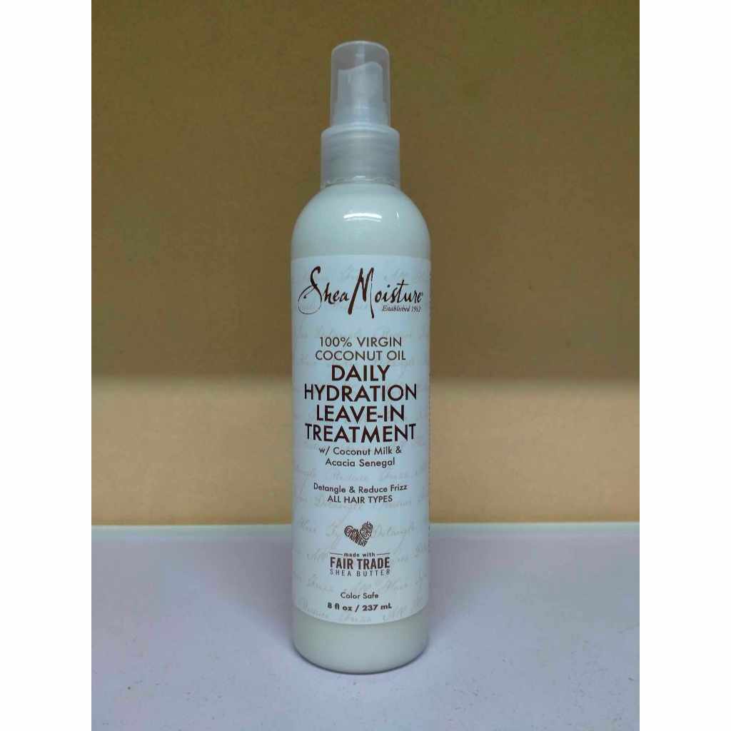 Shea Moisture 100 Percent Virgin Coconut Oil Leave In Treatment 8 Oz