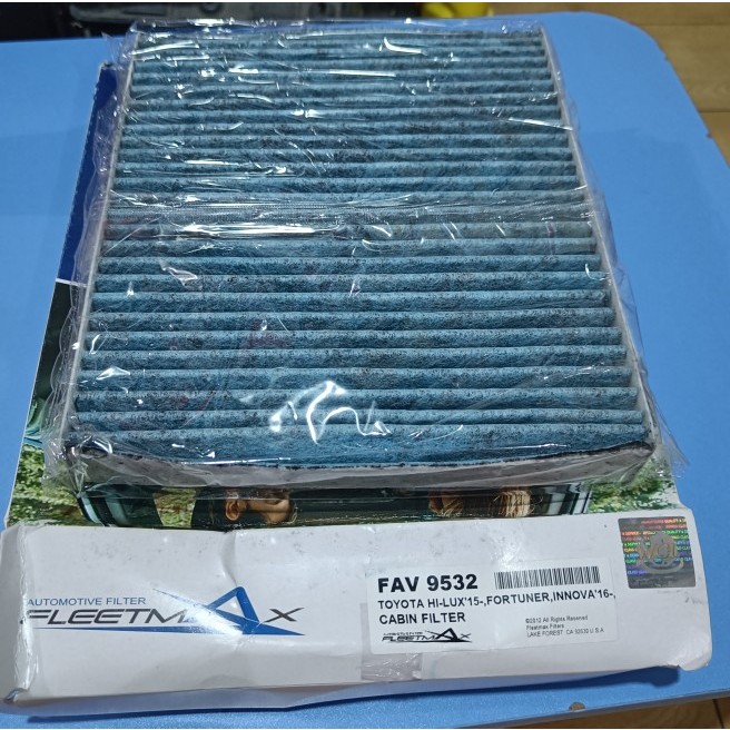 Fleetmax AntiViral Cabin Aircon Filter For Toyota Hi-Lux, Fortuner And ...