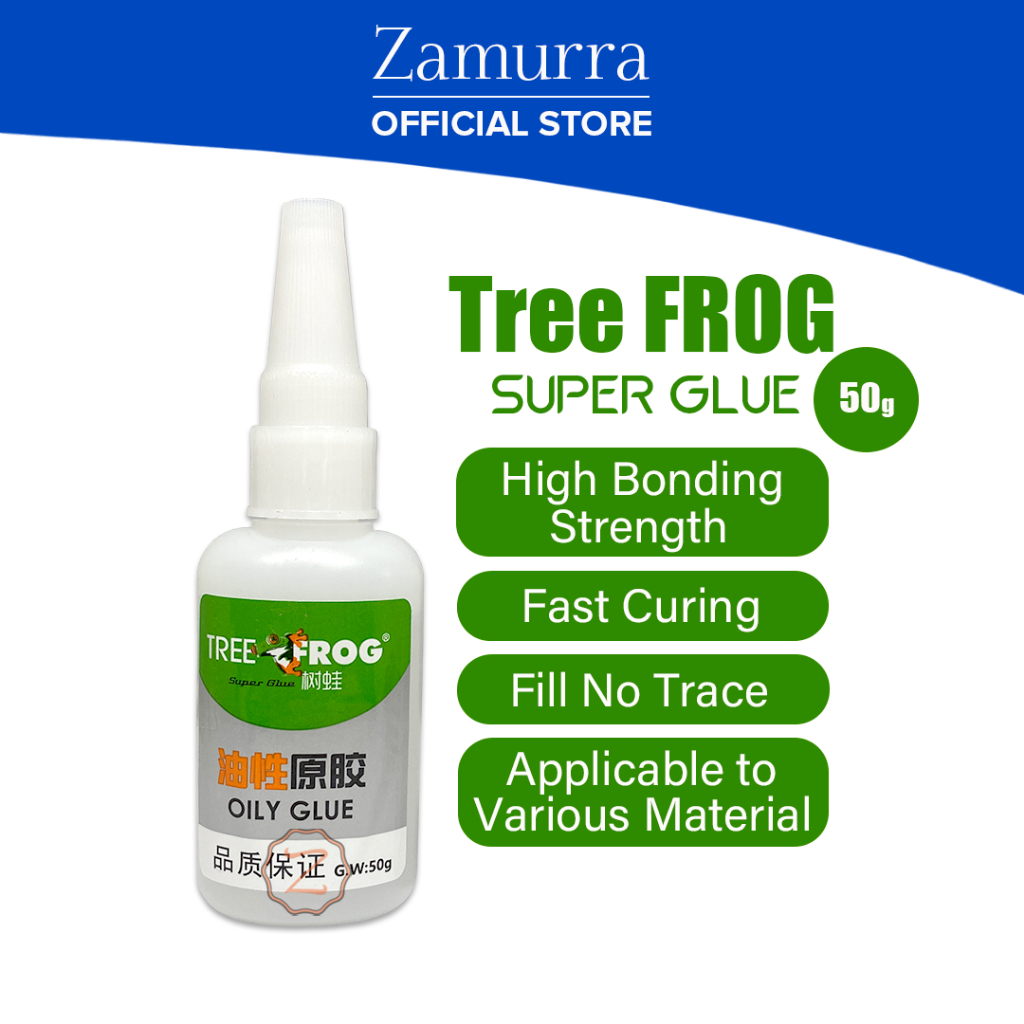 AUTHENTIC Tree Frog Oily Glue Original 50g Strong Super Glue for All