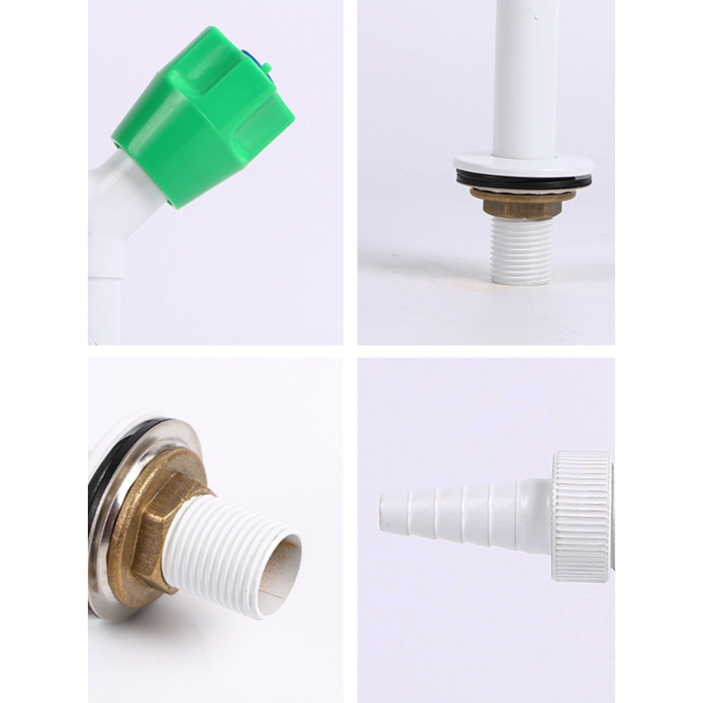 Wall faucet single hole water koak lab faucet laboratory pure copper ...
