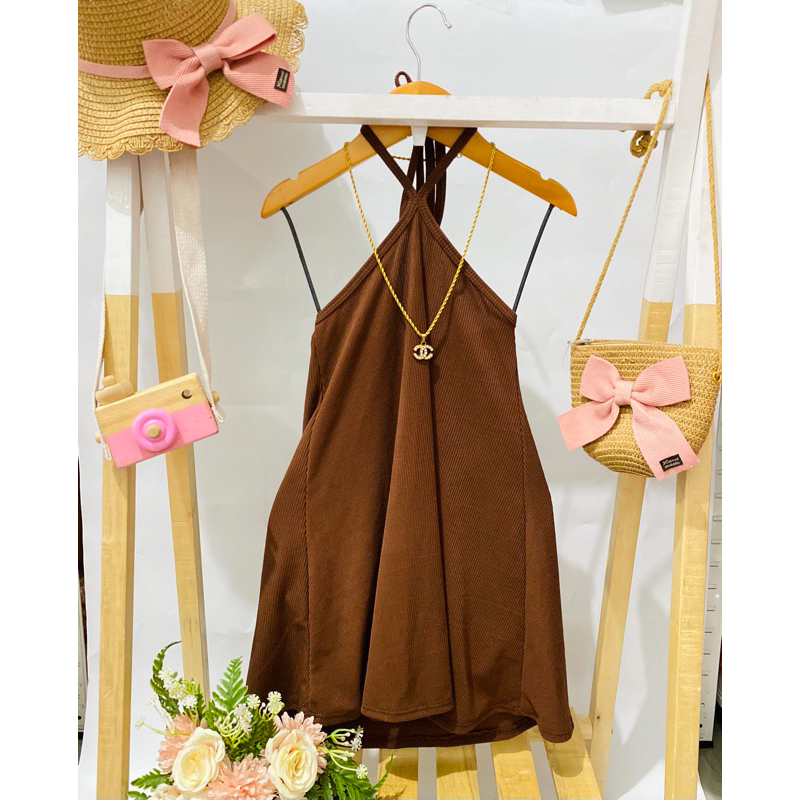 Flowy baby Girl kids dress 3-5 years old knitted cotton ootd long dress