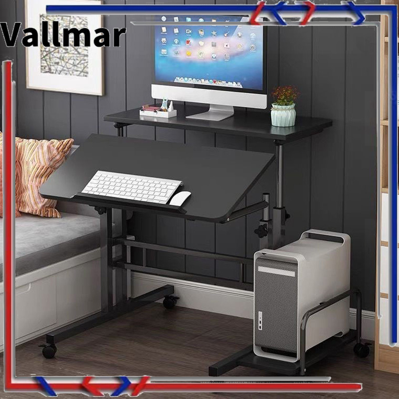 Standing Laptop Desk Simple Office Desk Movable Bedside Table Liftable ...