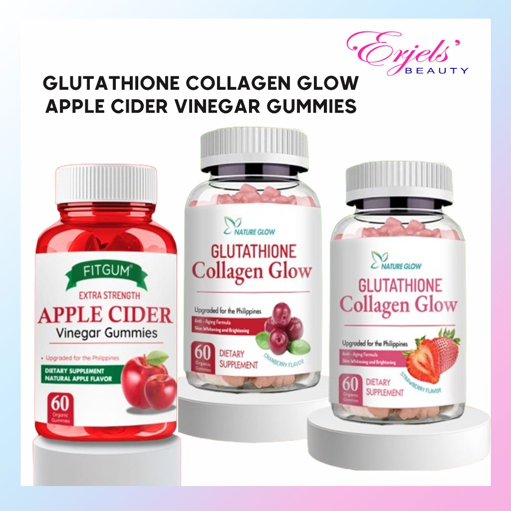 Nature Glow Glutathione Collagen Glow 60 Gummies Shopee Philippines