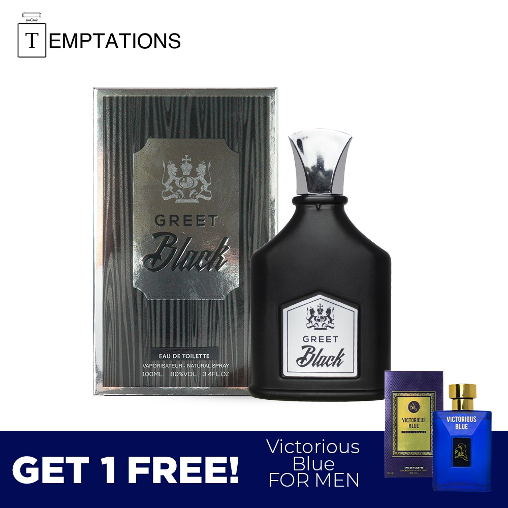 MB Parfums GREET BLACK Men/MB Parfums VICTORIOUS BLUE Men 100ML EDT ...
