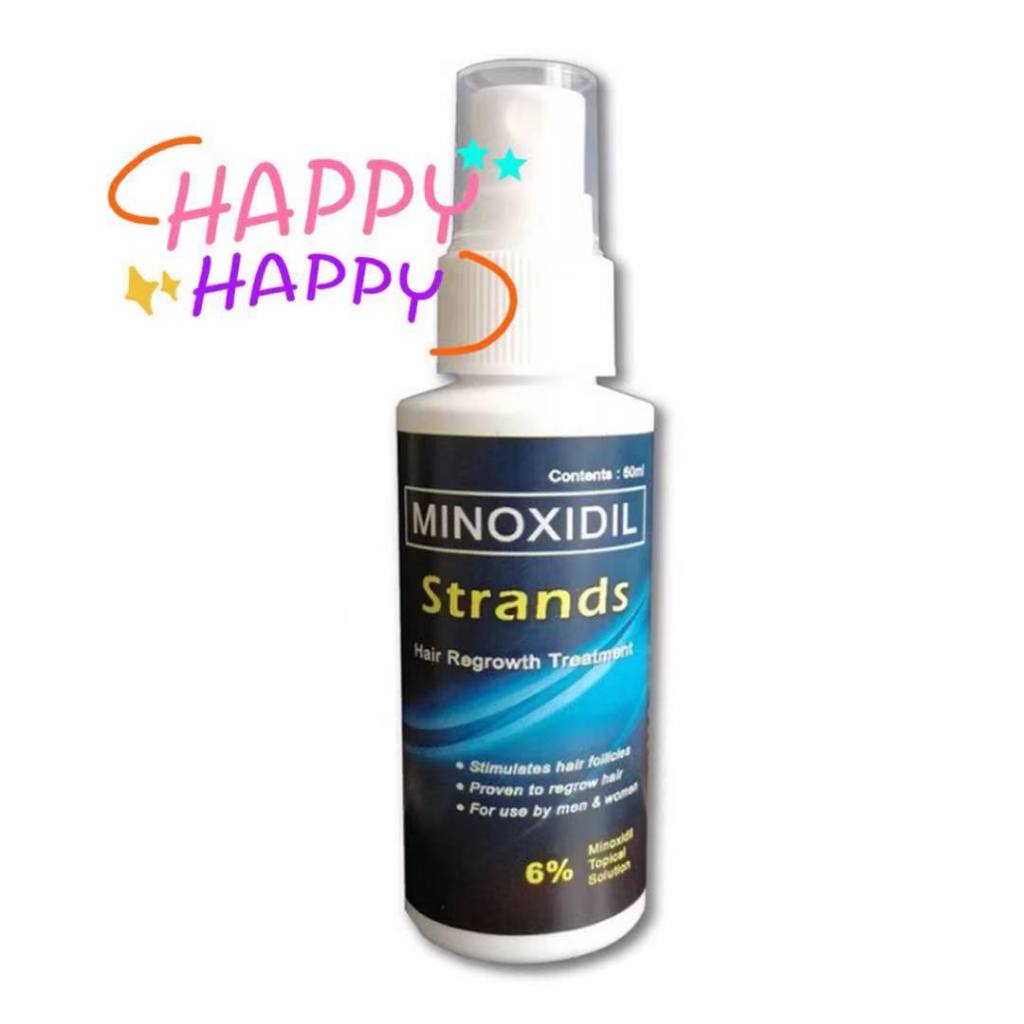 Minoxidil Strands 6% Minoxidil Topical Solution Hair Grower beard ...