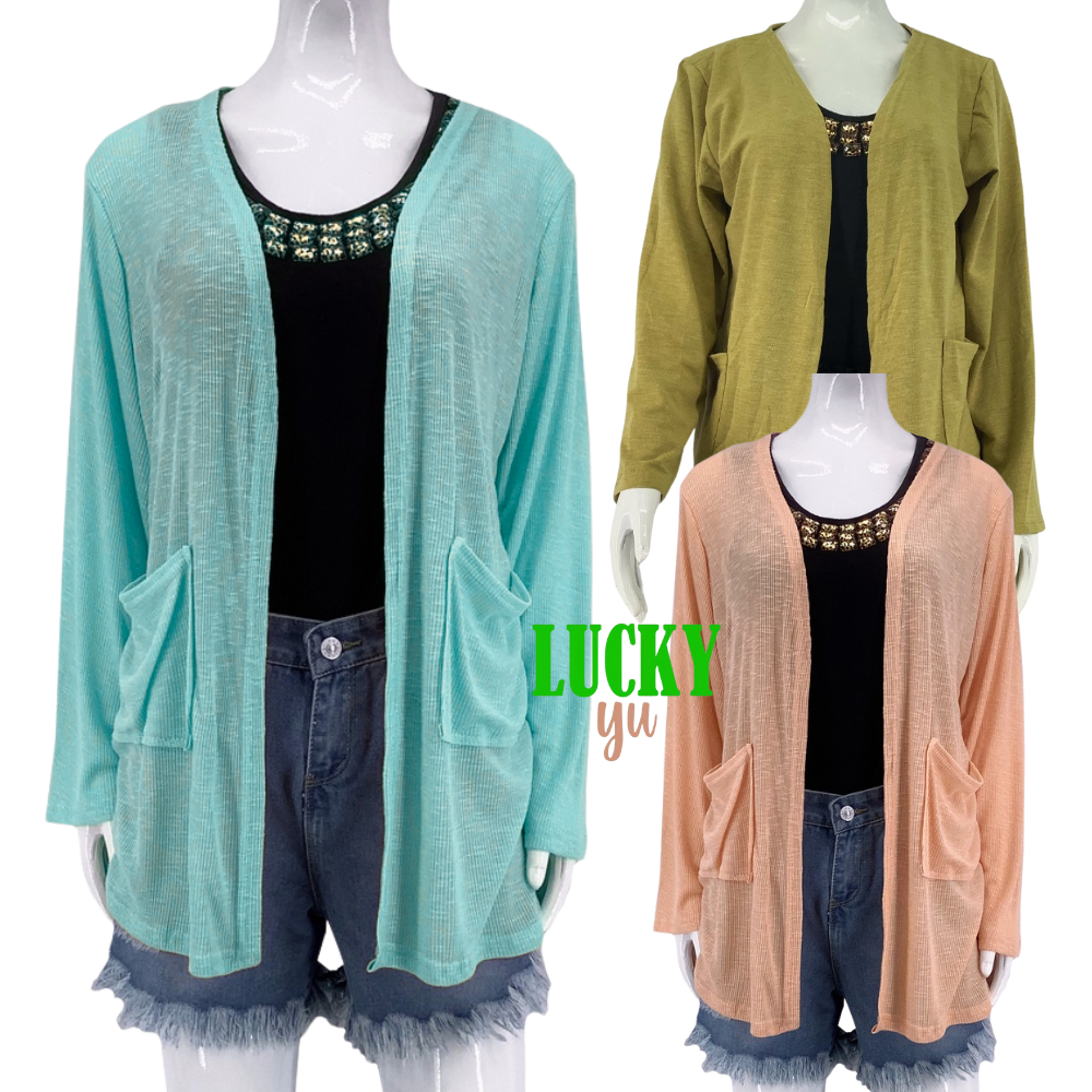 Luckyu Sale Cardigan Blazer Jacket for Women S XL Shopee Philippines