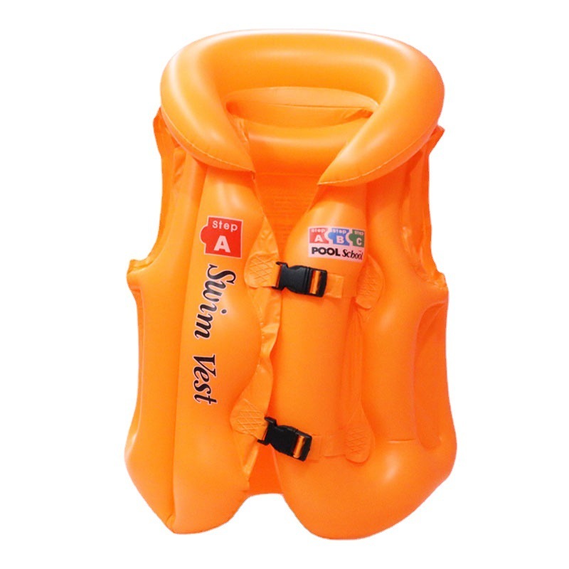 GD SEASON Kids Inflatable Safety Swim Vest Life Jacket Swimming Aid ...