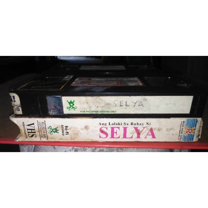 Preloved VHS tape ( Selya, Waiting, Curatcha ) | Shopee Philippines