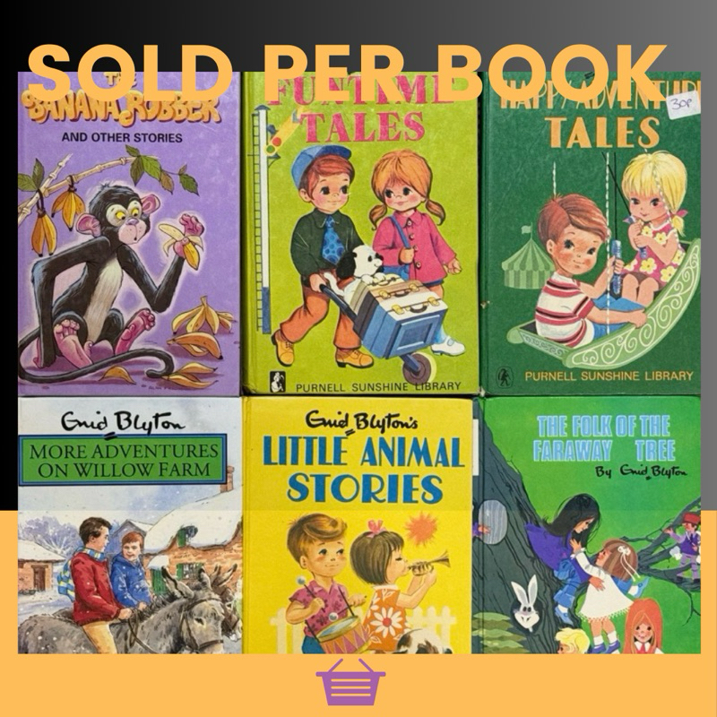 Vintage Enid Blyton Books Children’s Books | Shopee Philippines