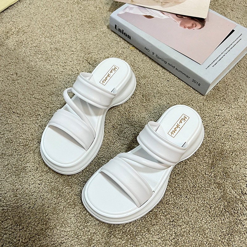 2024 Women Sandals Fashion Sandals For Women Chunky Sandals Thick Sole Beach Sandals Casual Slippers Shopee Philippines