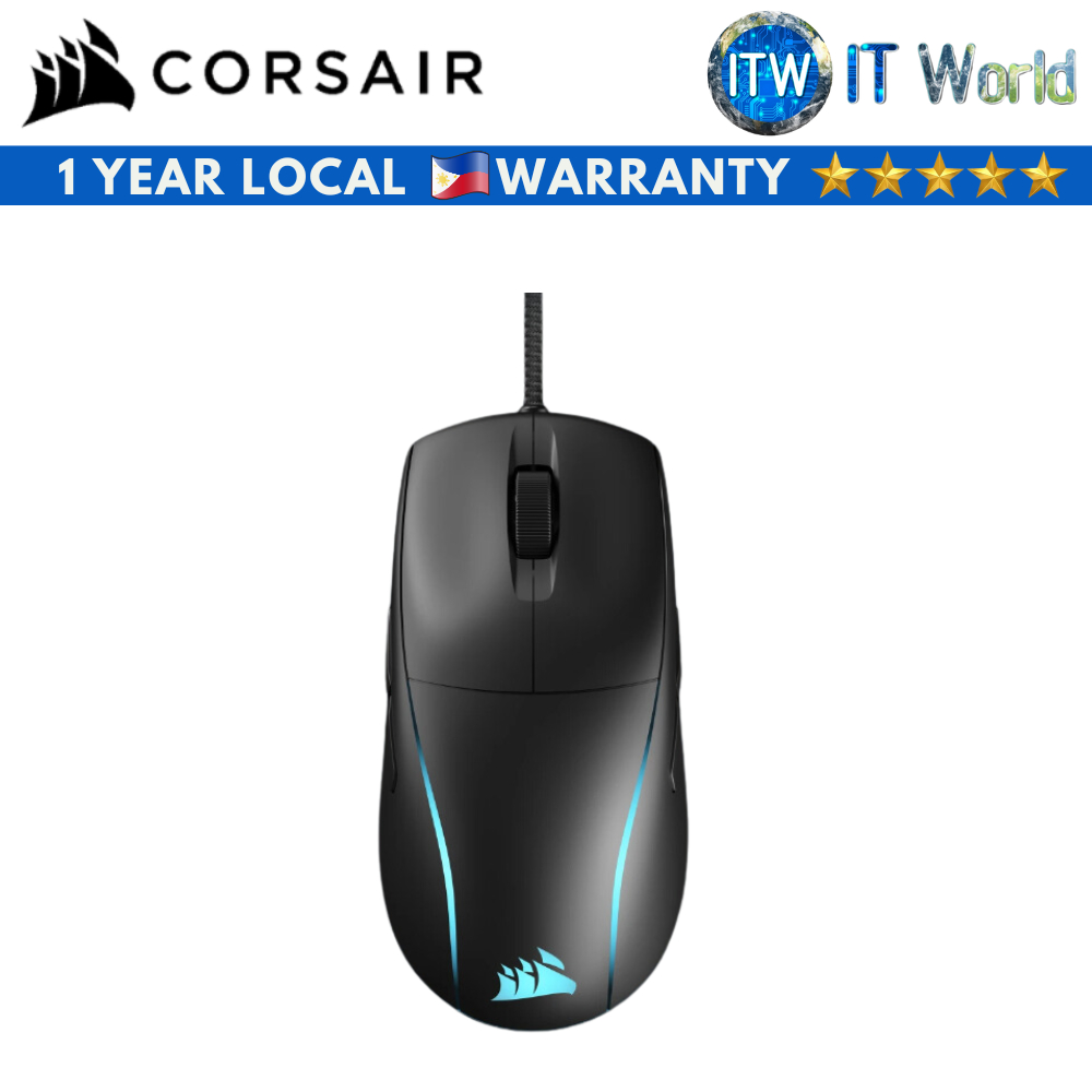 CORSAIR M75 Lightweight RGB Gaming Mouse (AP) (Black) (CS-CH-930D010-AP ...